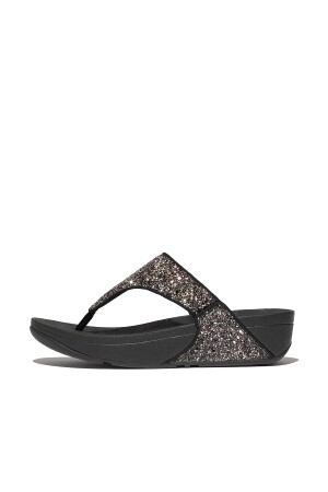 FitFlop Lulu Multi-Tonal Glitter Toe-Post black multi FitFlop Lulu Multi-Tonal Glitter Toe-Post black multi