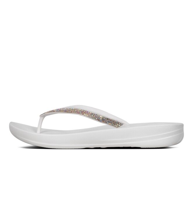 FitFlop Iqushion sparkle urban white FitFlop R08-194, slippers Direct leverbaar uit de webshop