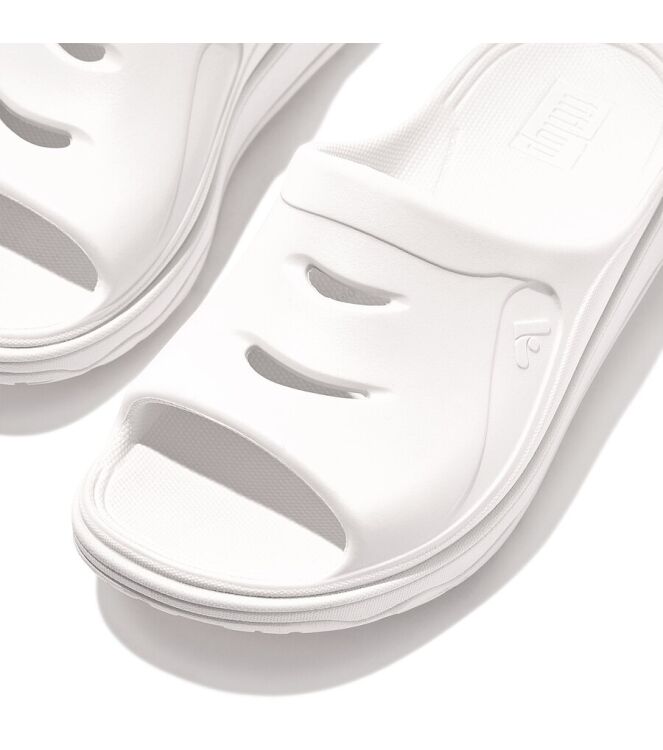 FitFlop Relieff Slide - Tonal Rubber/Urban urban white  FitFlop IC5-194, slippers Direct leverbaar uit de webshop