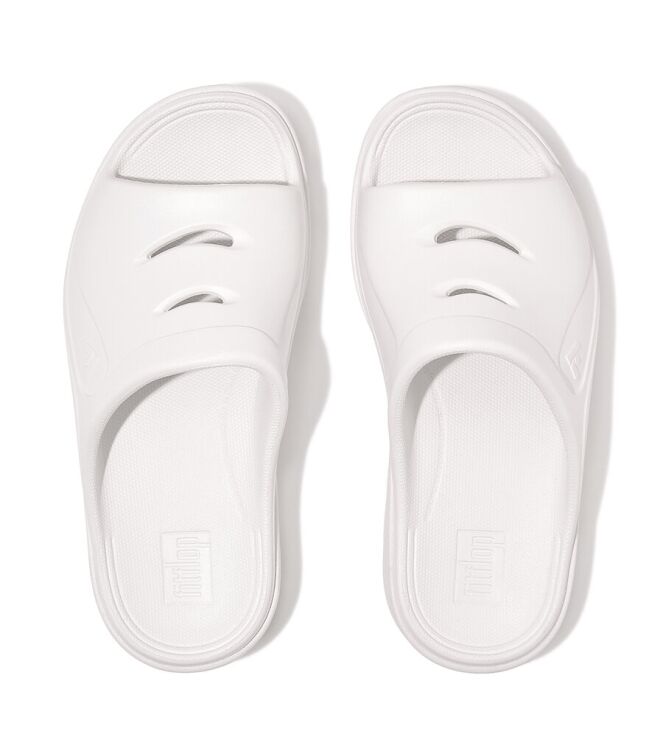 FitFlop Relieff Slide - Tonal Rubber/Urban urban white  FitFlop IC5-194, slippers Direct leverbaar uit de webshop