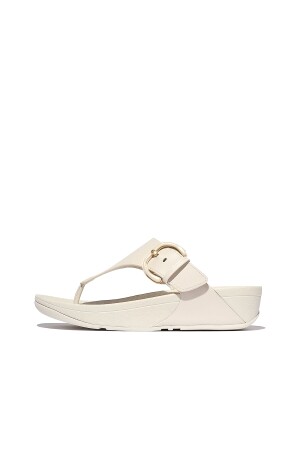 FitFlop Lulu Resin-Buckle Leather Toe-Post paris beige  FitFlop Lulu Resin-Buckle Leather Toe-Post paris beige