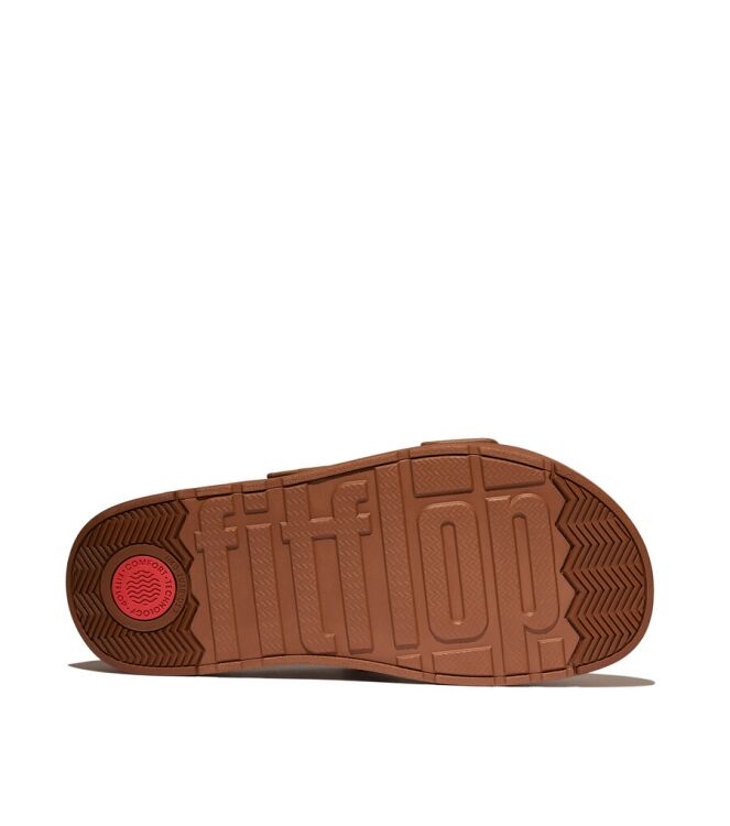 FitFlop Gen-FF Buckle Two-Bar light tan FitFlop B1J-592, slippers Direct leverbaar uit de webshop