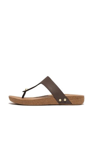 FitFlop Iqushion Toe-Post Sandals chocolate brown  FitFlop Iqushion Toe-Post Sandals chocolate brown