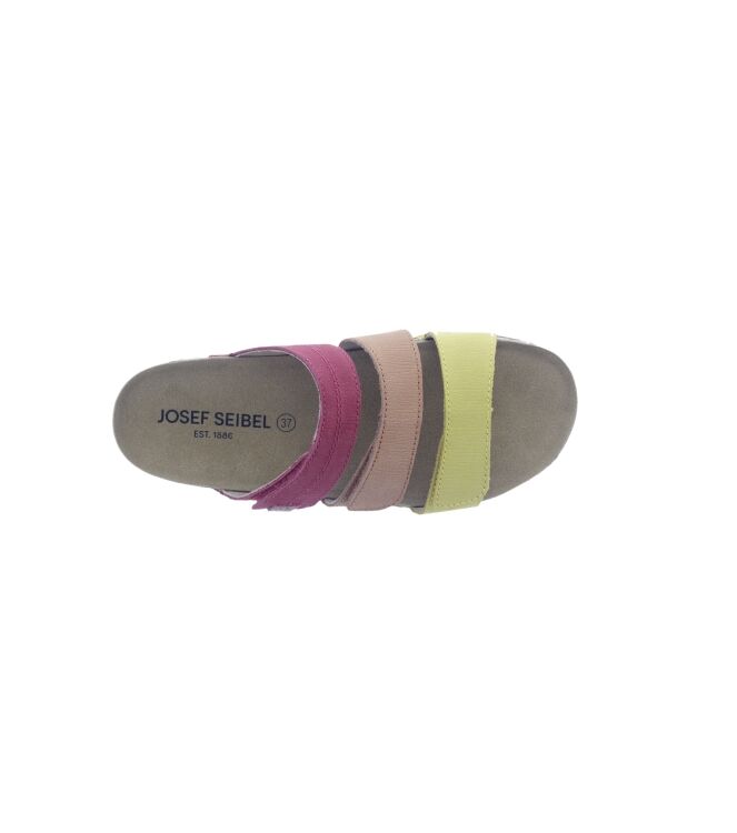 Josef Seibel Hannah gelb-multi  Josef Seibel 64903.651.802, slippers Direct leverbaar uit de webshop