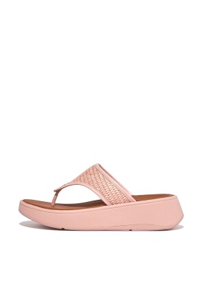 FitFlop F-Mode Woven-Raffia Flatform Sandals pink salt  FitFlop F-Mode Woven-Raffia Flatform Sandals pink salt