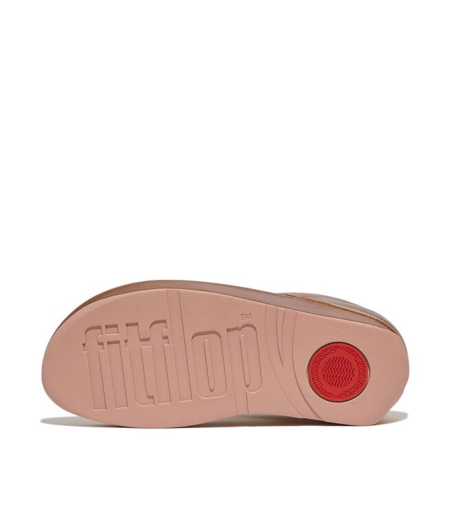 FitFlop Rumba Beaded Metallic rose gold  FitFlop HI7-323, slippers Direct leverbaar uit de webshop
