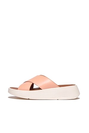 FitFlop F-Mode Flatform Cross Slides blushy  FitFlop F-Mode Flatform Cross Slides blushy