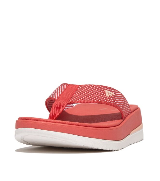 FitFlop Surff two tone webbing Rosy coral  FitFlop HJ8-B09, slippers Direct leverbaar uit de webshop