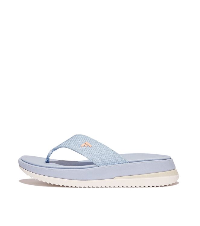 FitFlop Surff two tone webbing Skywash blue  FitFlop HJ8-B12, slippers Direct leverbaar uit de webshop