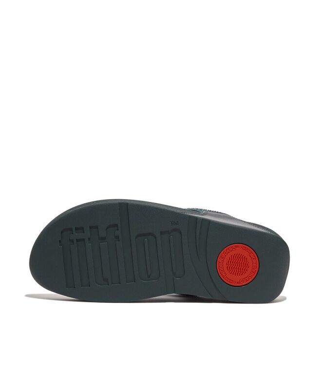FitFlop Lulu Toepost - Hotfix steel blue FitFlop EC5-A82, slippers Direct leverbaar uit de webshop