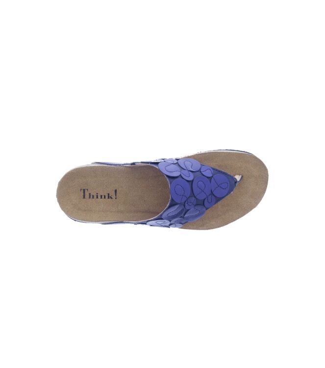 Think Koak Dame navy  Think 3-000954-8000, slippers Direct leverbaar uit de webshop