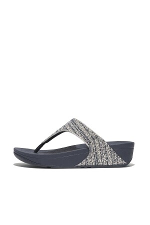 FitFlop Lulu Shimmerweave Toe-Post Sandals midnight navy  FitFlop Lulu Shimmerweave Toe-Post Sandals midnight navy