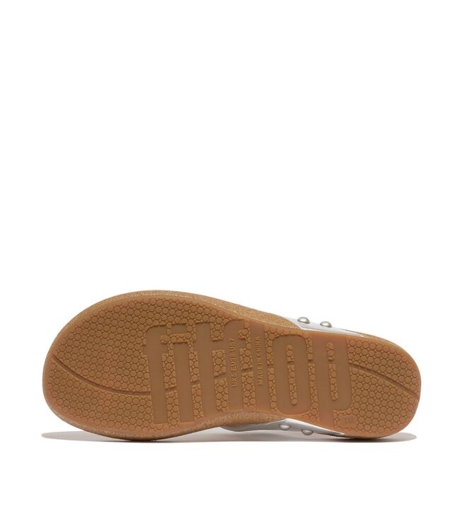 FitFlop Iqushion Metallic silver  FitFlop HT1-011, slippers Direct leverbaar uit de webshop