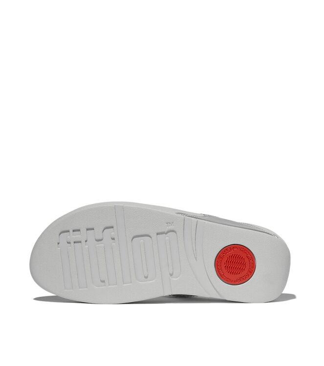 FitFlop Lulu Crystal-Mix Toe-Post silver FitFlop JE3-011, slippers Direct leverbaar uit de webshop