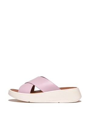 FitFlop F-Mode Flatform Cross Slides wild lilac  FitFlop F-Mode Flatform Cross Slides wild lilac