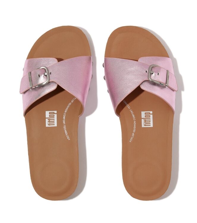 FitFlop Iqushion Adjustable Buckle wild lilac  FitFlop HT2-B26, slippers Direct leverbaar uit de webshop