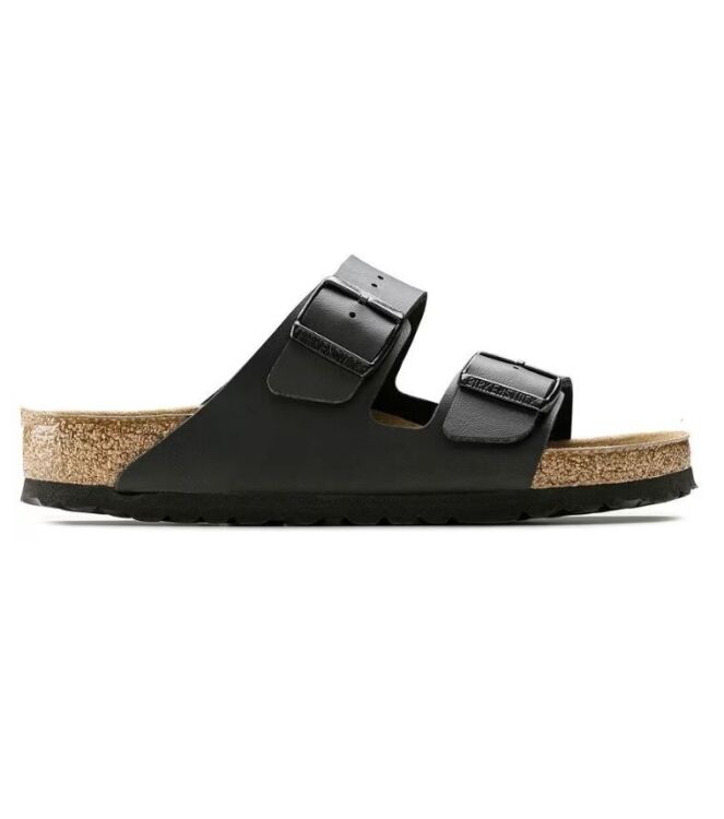 Birkenstock Arizona Soft Footbed black  Birkenstock 551251, slippers Direct leverbaar uit de webshop