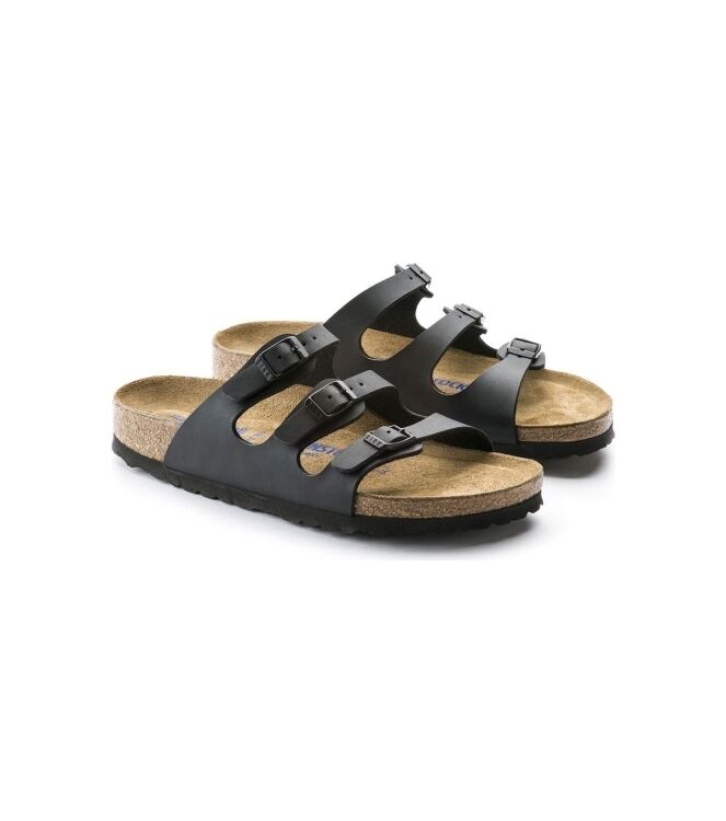 Birkenstock Florida black Birkenstock 53013, slippers Direct leverbaar uit de webshop