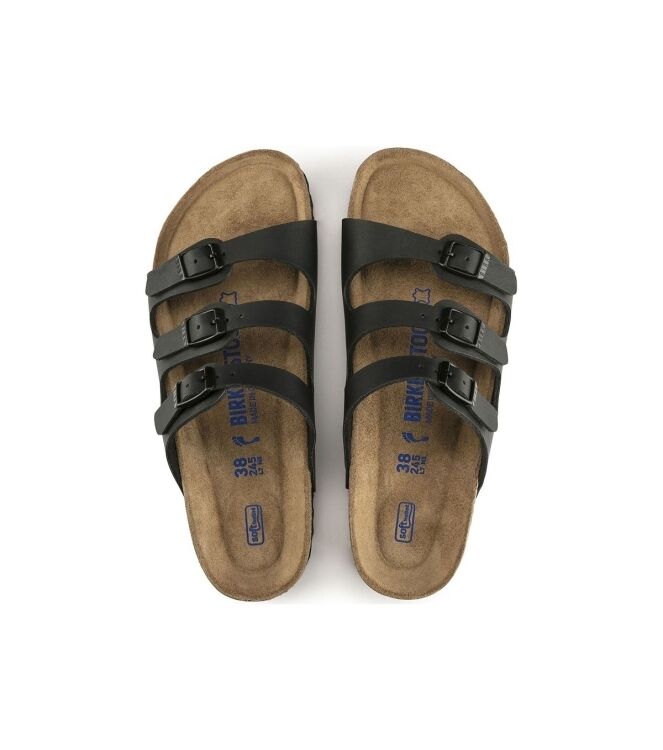 Birkenstock Florida black Birkenstock 53013, slippers Direct leverbaar uit de webshop