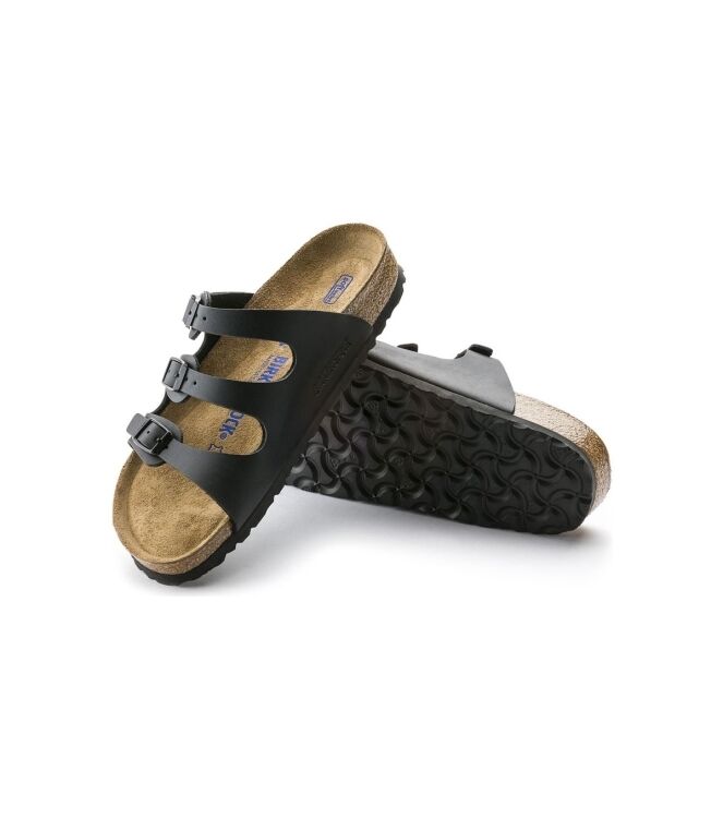 Birkenstock Florida black Birkenstock 53013, slippers Direct leverbaar uit de webshop
