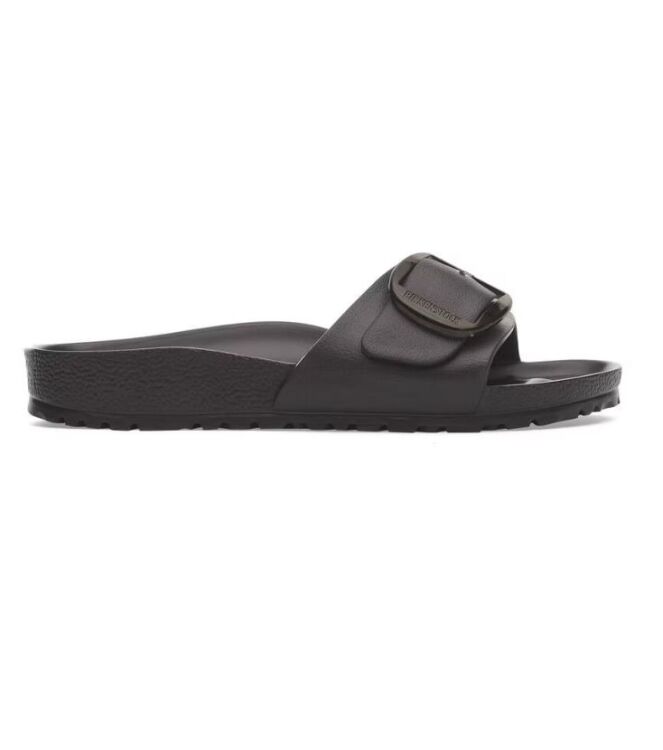 Birkenstock Madrid Big Buckle black  Birkenstock 1029635, slippers Direct leverbaar uit de webshop