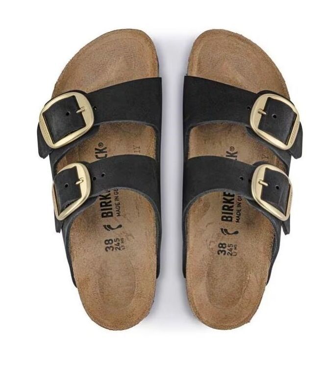 Birkenstock Arizona Big Buckle black Birkenstock 1023290, slippers Direct leverbaar uit de webshop