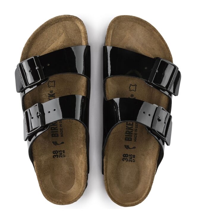 Birkenstock Arizona lak black patent  Birkenstock 1005292, slippers Direct leverbaar uit de webshop
