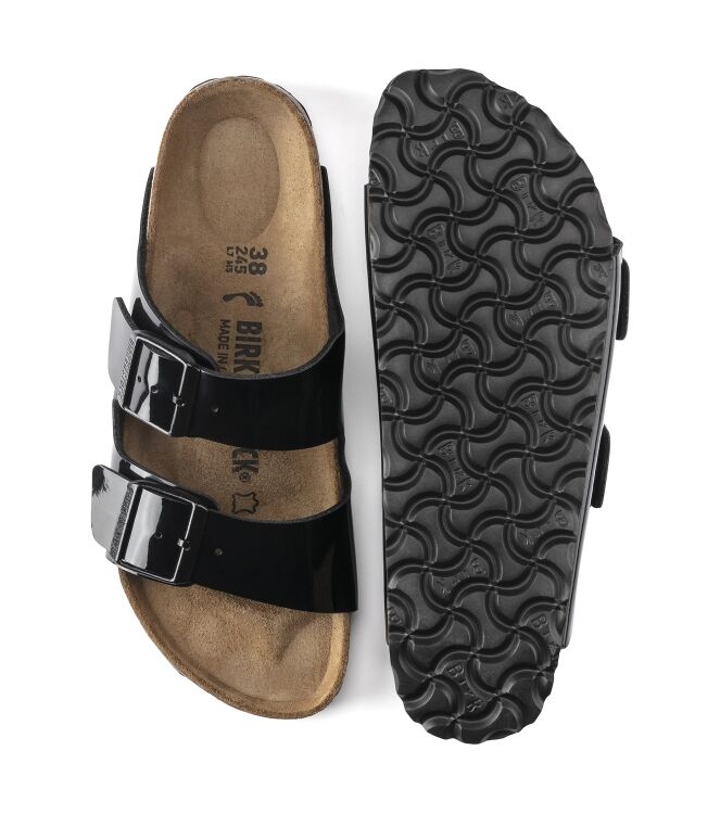 Birkenstock Arizona lak black patent  Birkenstock 1005292, slippers Direct leverbaar uit de webshop