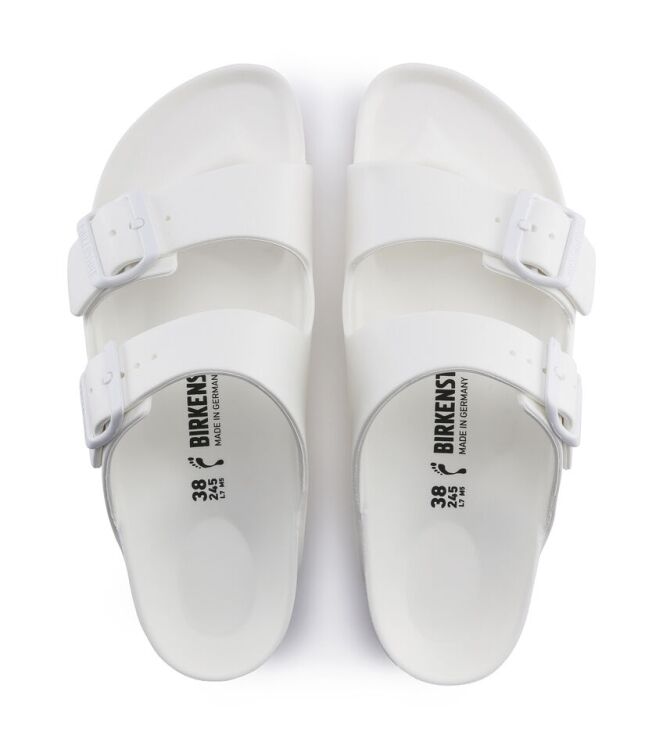 Birkenstock Arizona white  Birkenstock 129443, slippers Direct leverbaar uit de webshop