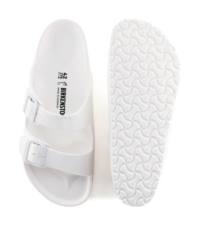 Birkenstock Arizona white  Birkenstock 129443, slippers Direct leverbaar uit de webshop