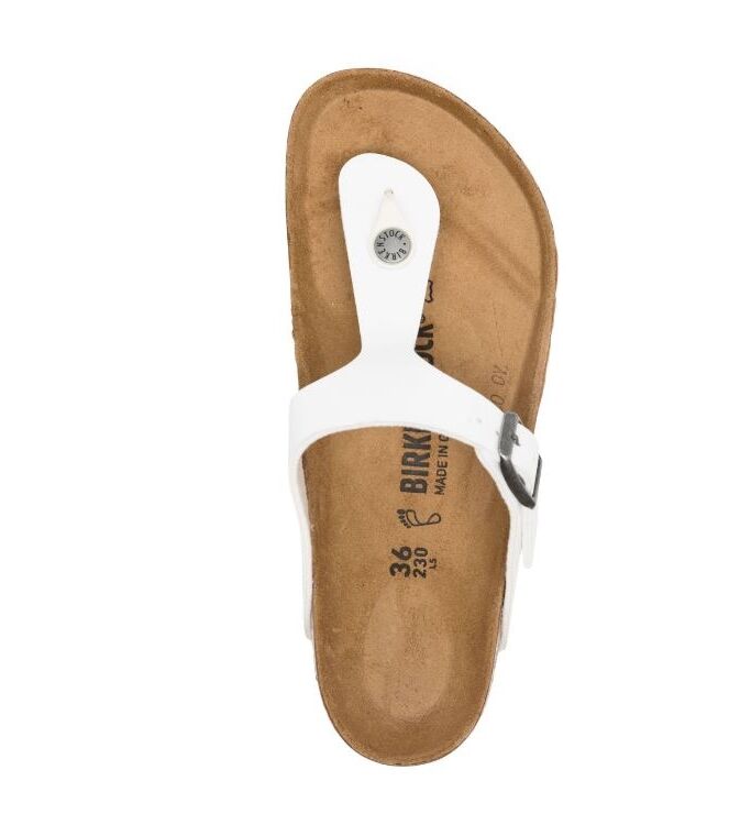 Birkenstock Gizeh white  Birkenstock 745531, slippers Direct leverbaar uit de webshop