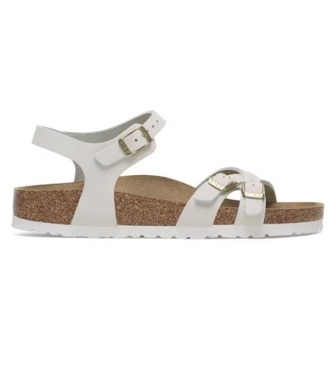 Birkenstock Kumba antique white  Birkenstock 1029408, slippers Direct leverbaar uit de webshop