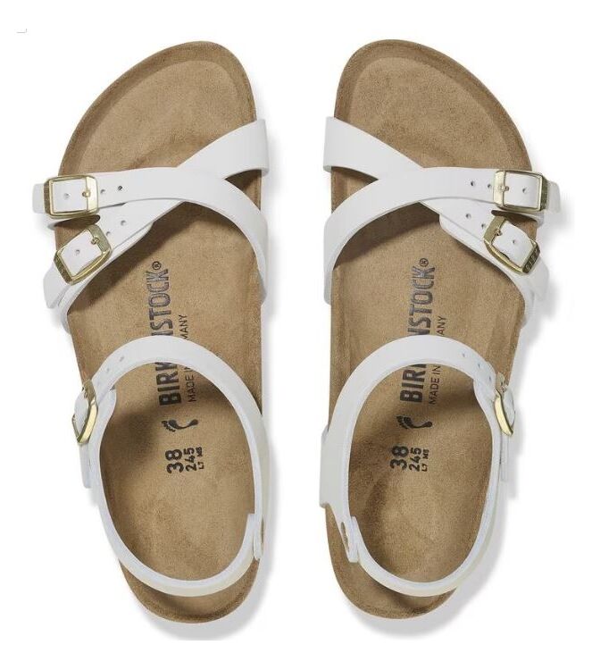Birkenstock Kumba antique white  Birkenstock 1029408, slippers Direct leverbaar uit de webshop