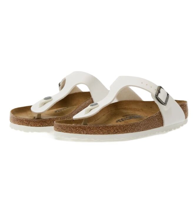 Birkenstock Gizeh white Birkenstock 745531, slippers Direct leverbaar uit de webshop