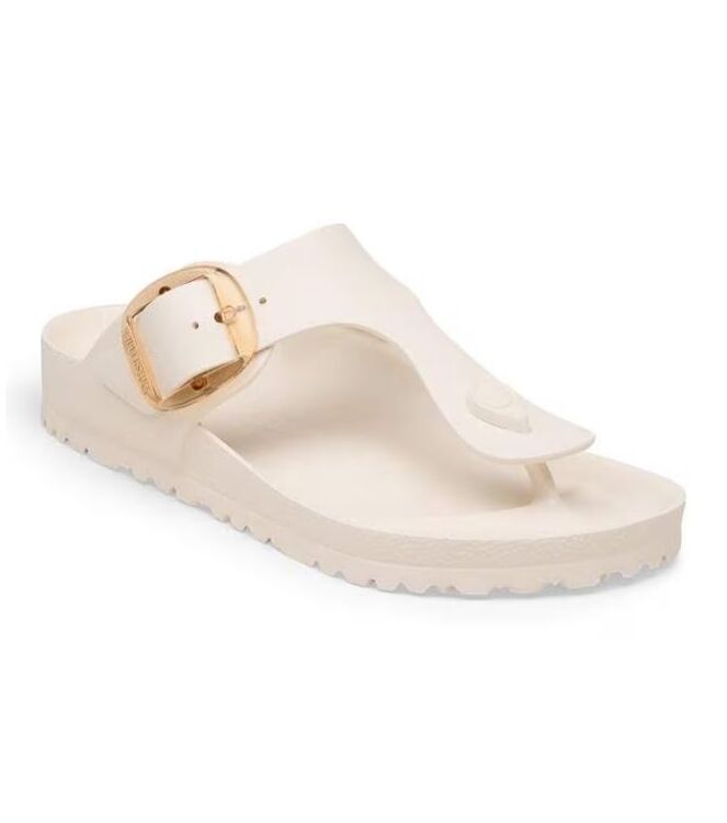 Birkenstock Gizeh Big Buckle eggshell Birkenstock 1031366, slippers Direct leverbaar uit de webshop