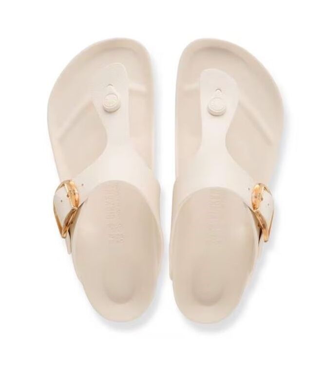 Birkenstock Gizeh Big Buckle eggshell Birkenstock 1031366, slippers Direct leverbaar uit de webshop