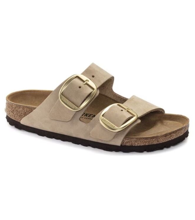 Birkenstock Arizona Big Buckle sandcastle Birkenstock 1023957, slippers Direct leverbaar uit de webshop