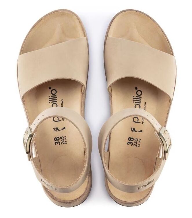 Birkenstock Glenda sandcastle  Birkenstock 1022966, slippers Direct leverbaar uit de webshop
