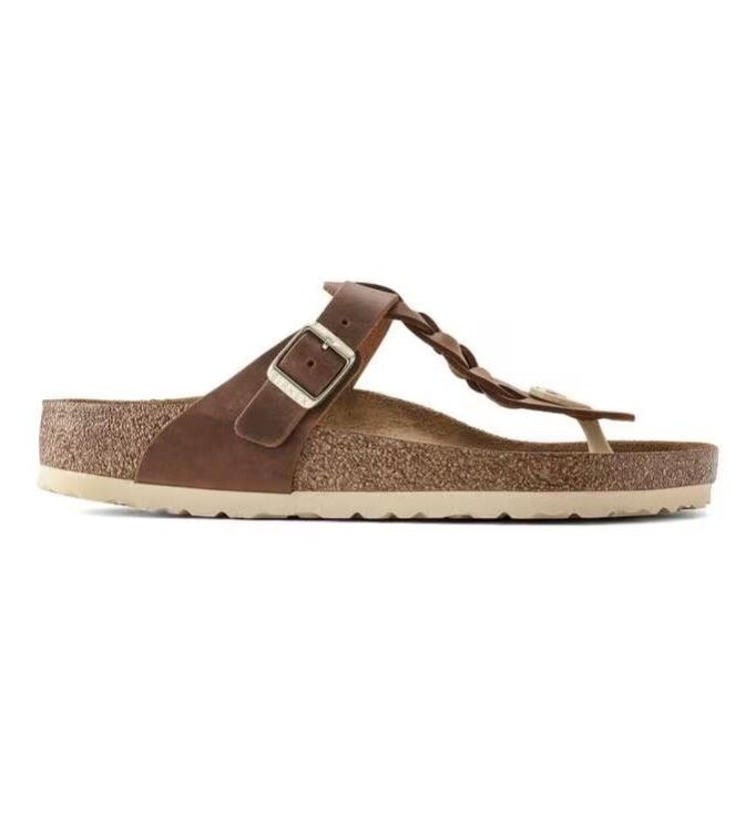 Birkenstock Gizeh cognac Birkenstock 1021355, slippers Direct leverbaar uit de webshop
