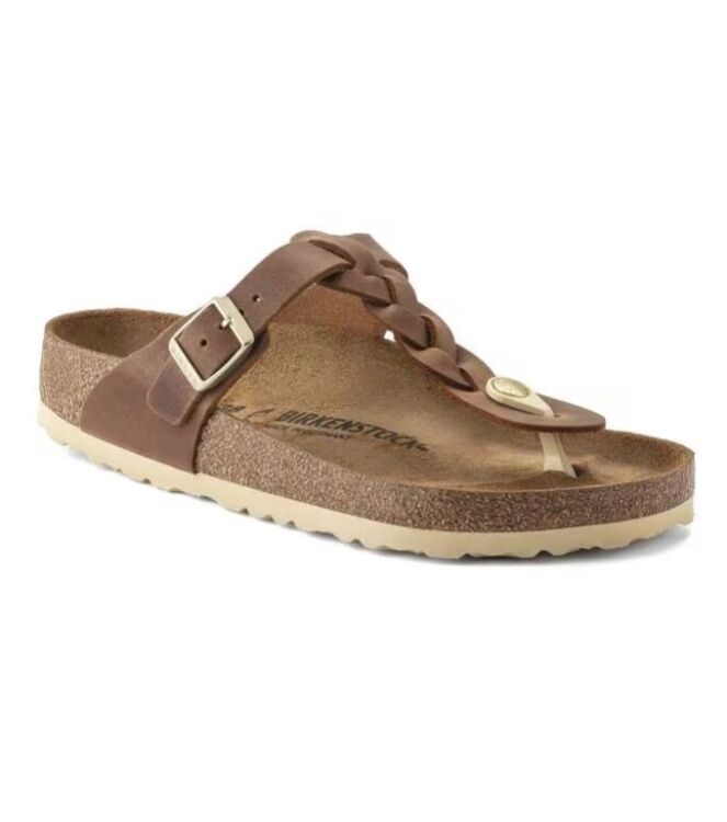 Birkenstock Gizeh cognac Birkenstock 1021355, slippers Direct leverbaar uit de webshop