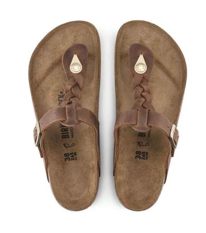 Birkenstock Gizeh cognac Birkenstock 1021355, slippers Direct leverbaar uit de webshop