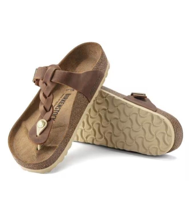 Birkenstock Gizeh cognac Birkenstock 1021355, slippers Direct leverbaar uit de webshop