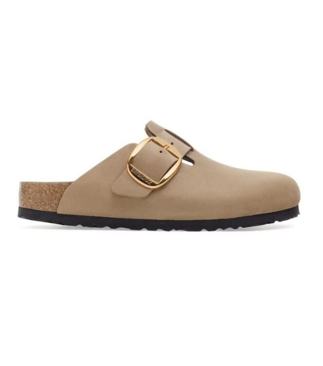 Birkenstock Boston Big Buckle tabacco brown Birkenstock 1030425, slippers Direct leverbaar uit de webshop