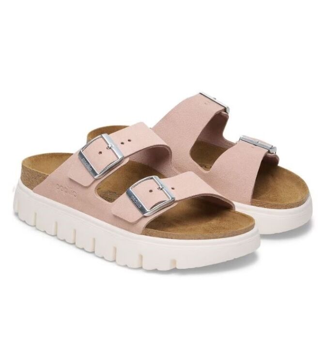 Birkenstock Arizona Platform light rose  Birkenstock 1029117, slippers Direct leverbaar uit de webshop