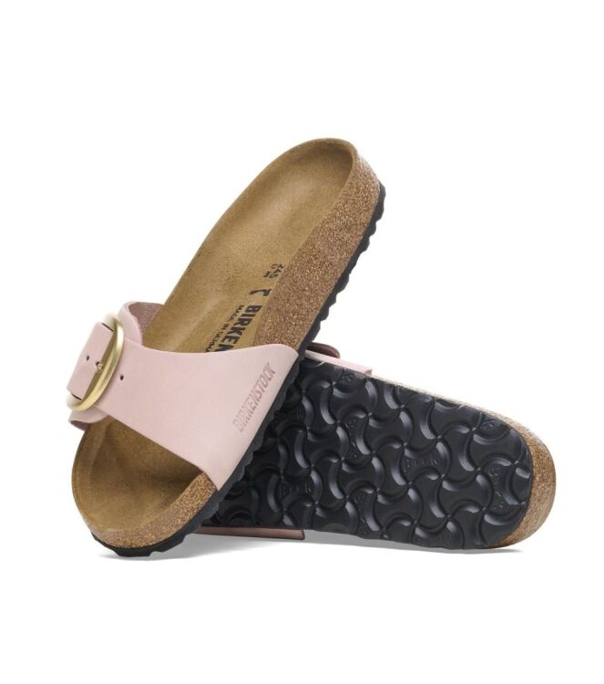 Birkenstock Madrid Big Buckle soft pink Birkenstock 1027056, slippers Direct leverbaar uit de webshop