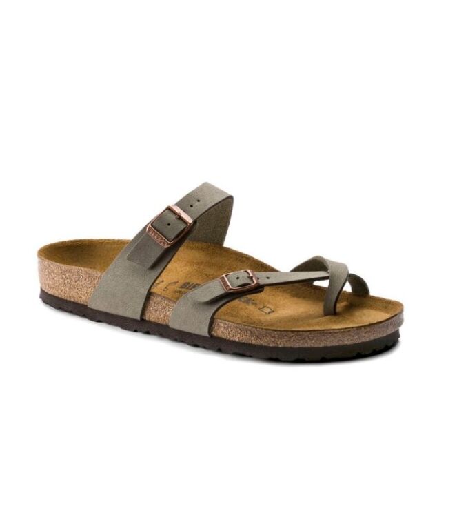 Birkenstock Mayari stone  Birkenstock 71071, slippers Direct leverbaar uit de webshop