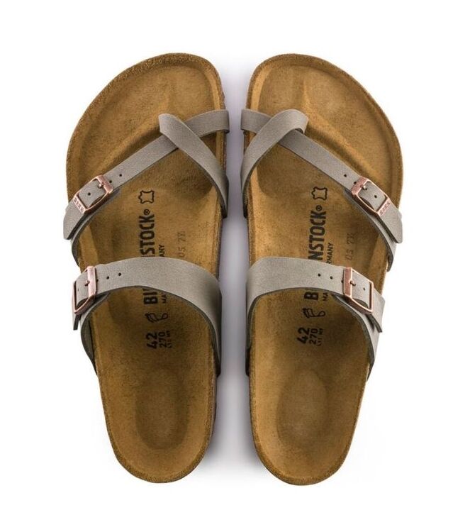 Birkenstock Mayari stone  Birkenstock 71071, slippers Direct leverbaar uit de webshop