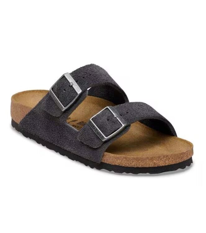 Birkenstock Arizona charcoal Birkenstock 1031625, slippers Direct leverbaar uit de webshop