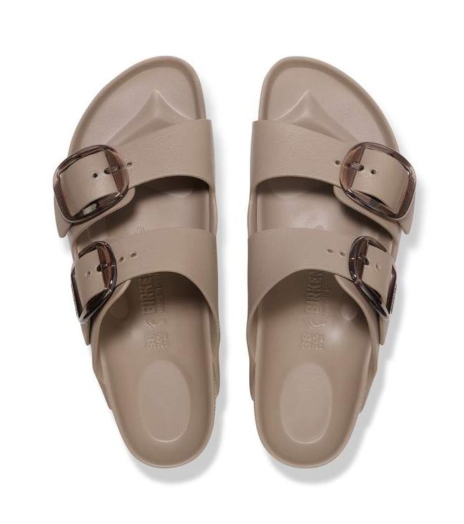 Birkenstock Arizona Big Buckle gray taupe Birkenstock 1030389, slippers Direct leverbaar uit de webshop