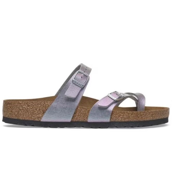 Birkenstock Mayari iridescent viola  Birkenstock 1029285, slippers Direct leverbaar uit de webshop